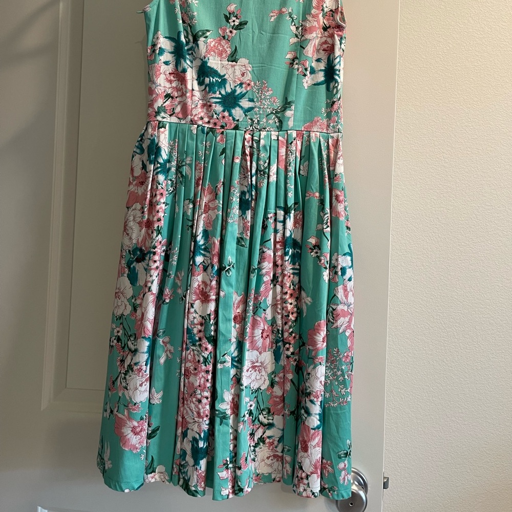 Voodoo Vixen Size Small Floral dress - Picture 6 of 14